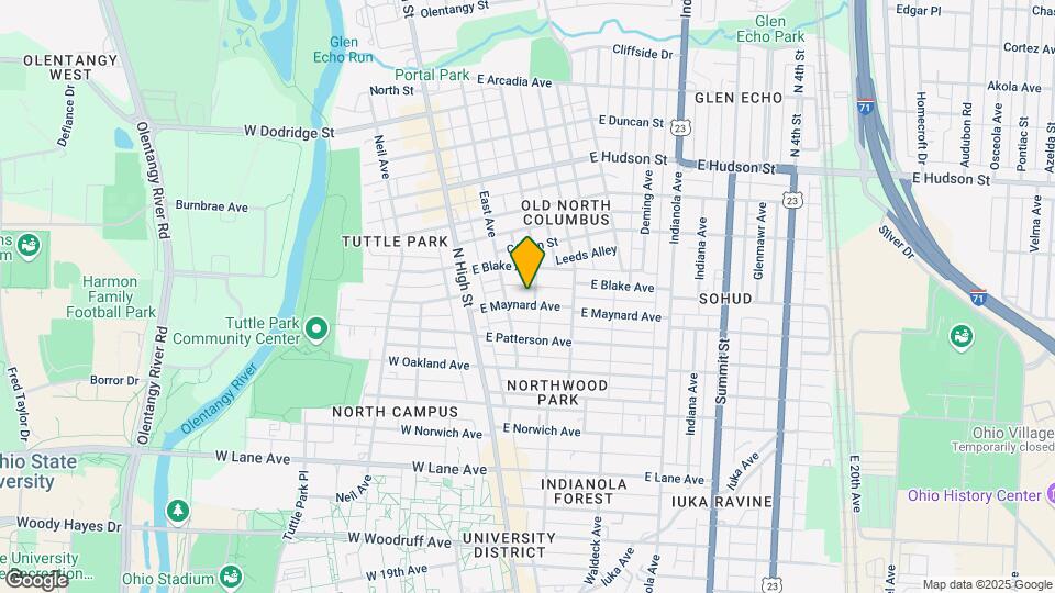 82 E Maynard Ave Map and Location Details