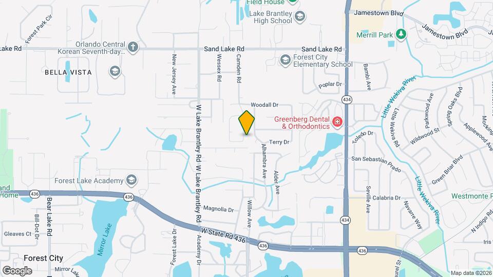 603 Camden Rd Map and Location Details