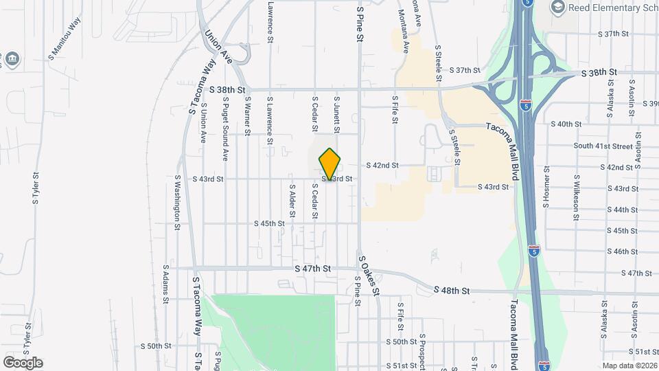 3014 S 43rd St Map and Location Details