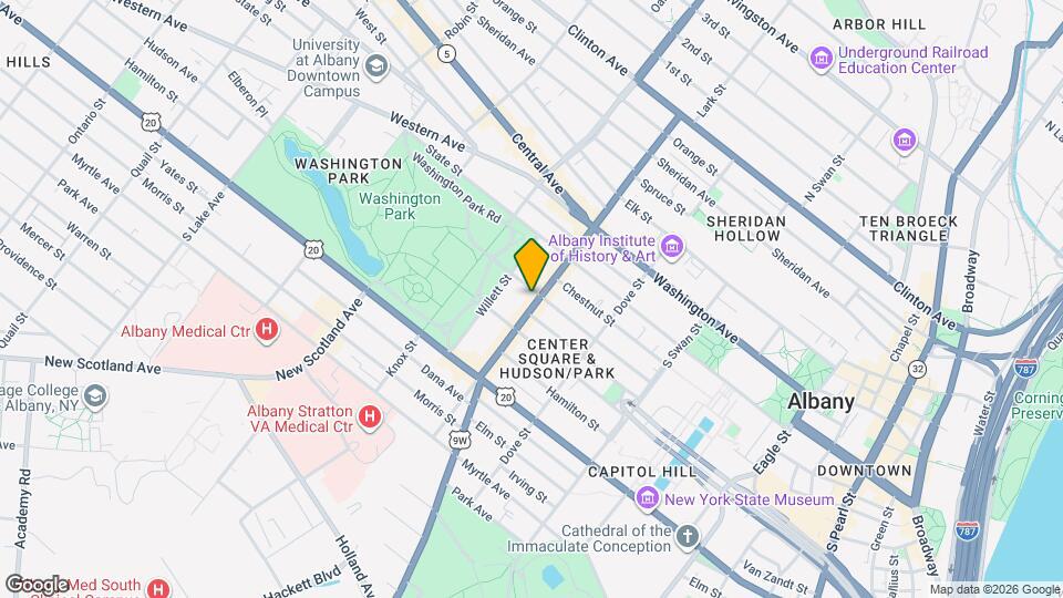 206 Lancaster St, Unit 2 Map and Location Details
