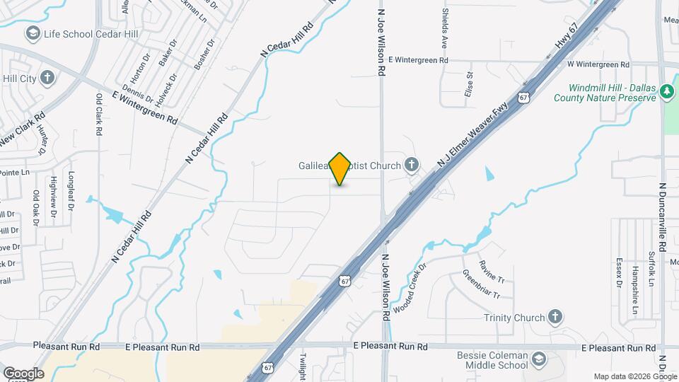 904 Shady Brook Ln Map and Location Details