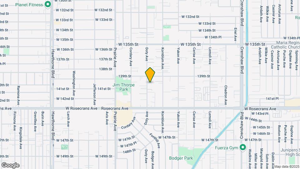Doty Avenue Apartments Map and Location Details
