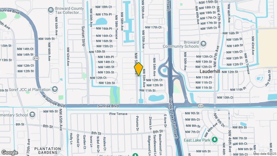 1240 NW 56th Ave, Unit 1240 NW 56th Ave. Mapa y Detalles de la Ubicación