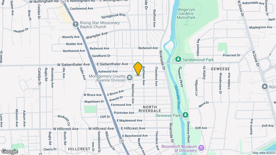 221 Ryburn Ave Map and Location Details