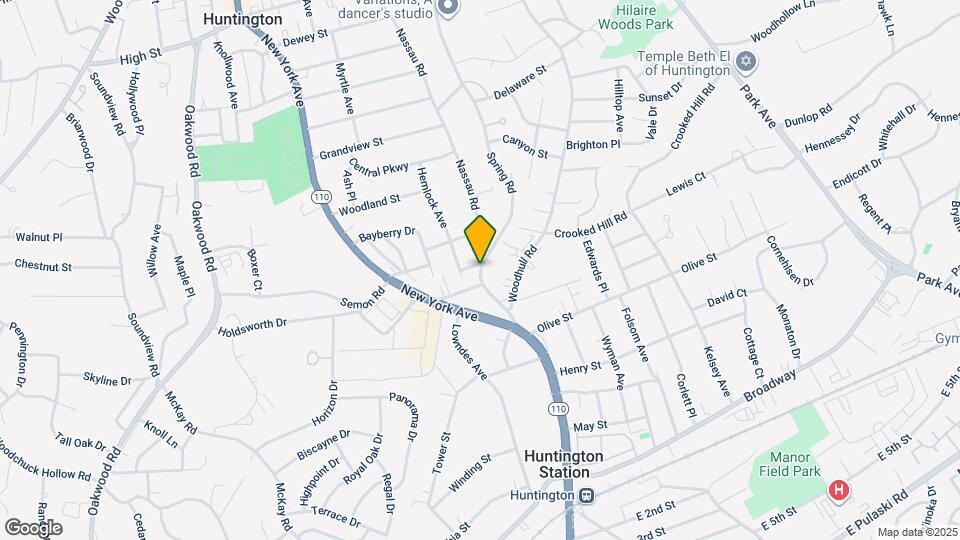 303 Nassau Rd Map and Location Details