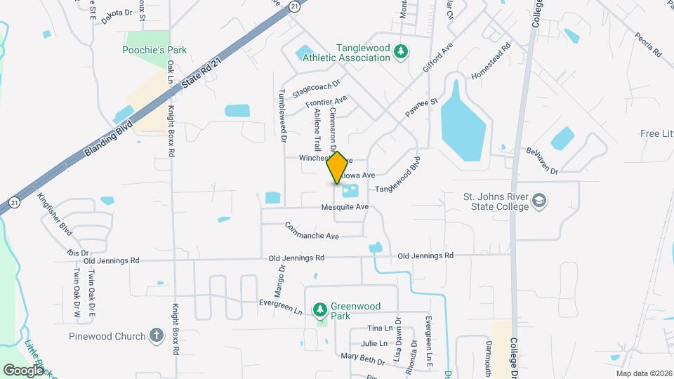 2796 Kiowa Ave Mapa y Detalles de la Ubicación