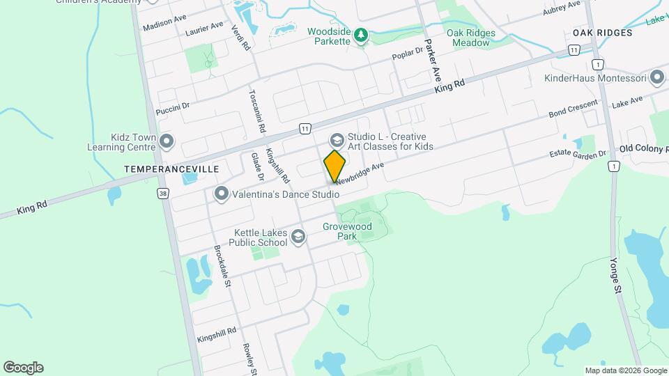 37 Newbridge Ave Map and Location Details
