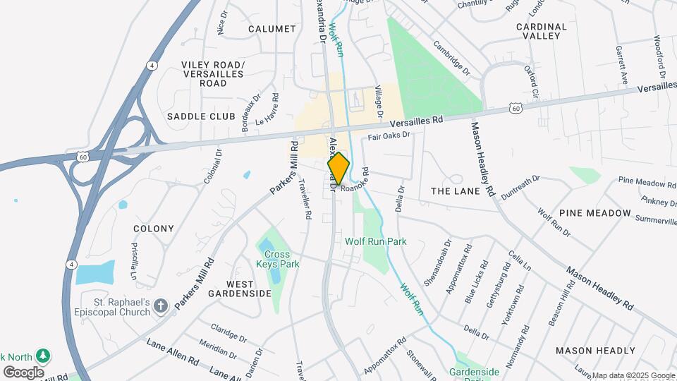 1600 Alexandria Dr Map and Location Details