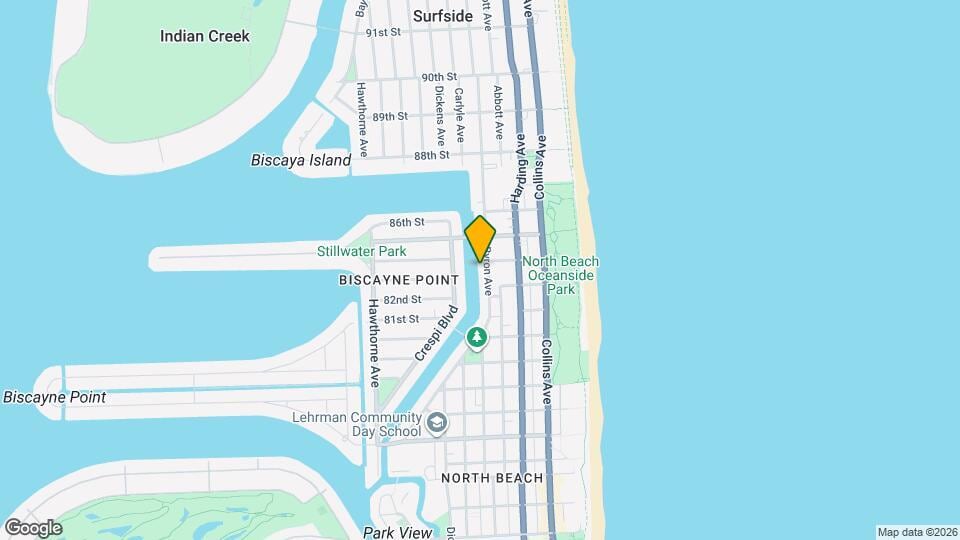 8330 Byron Ave Map and Location Details