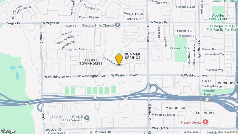 7904 Copper Canyon Rd Map and Location Details