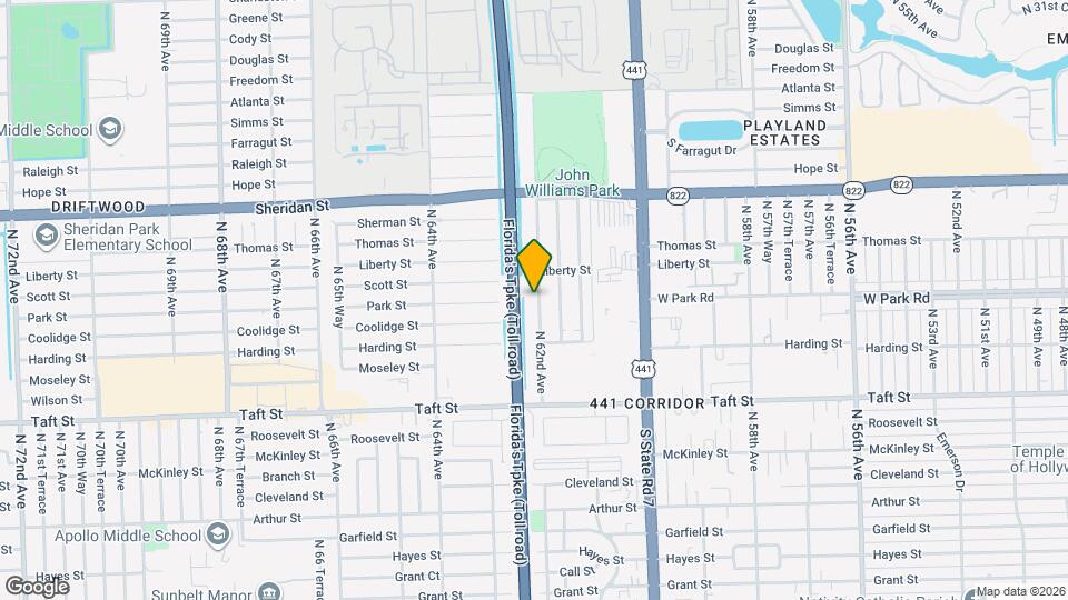 2100 N 62nd Ave Map and Location Details