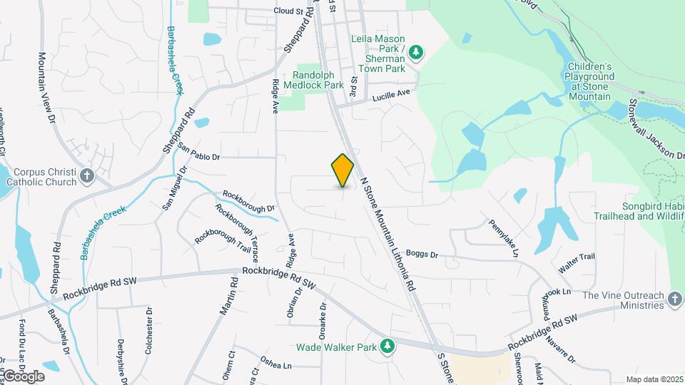 5172 Ridge Forest Dr Map and Location Details