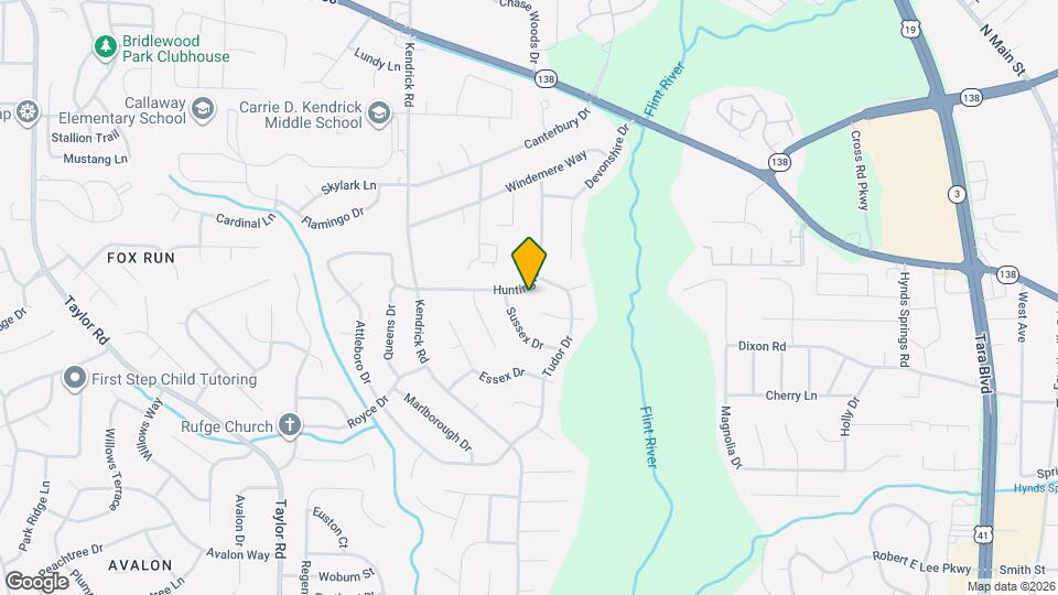 8154 Huntington Dr Map and Location Details