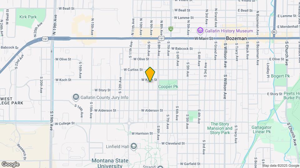 410 S 9th Ave Map and Location Details