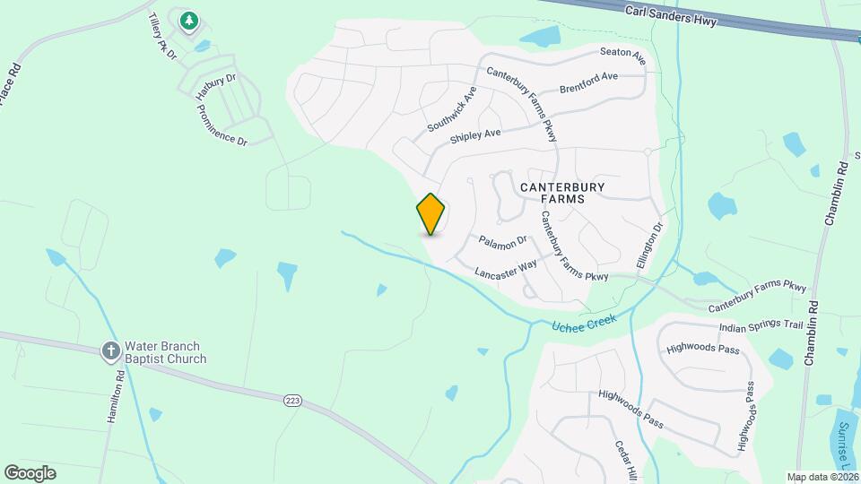 893 Williford Run Dr Map and Location Details