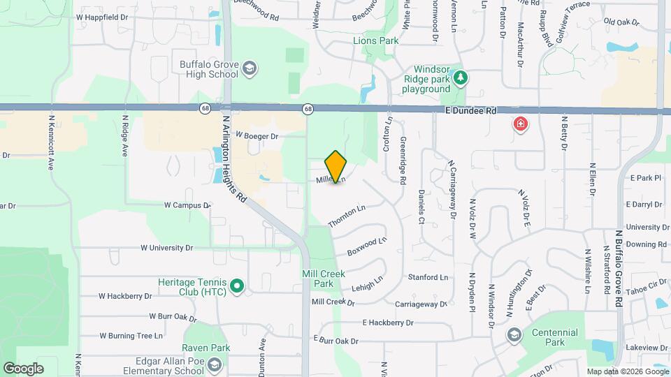 1125 Miller Ln Map and Location Details