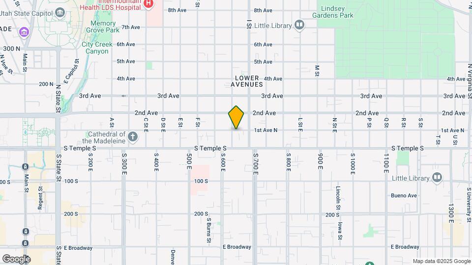 36 H St Mapa y Detalles de la Ubicación