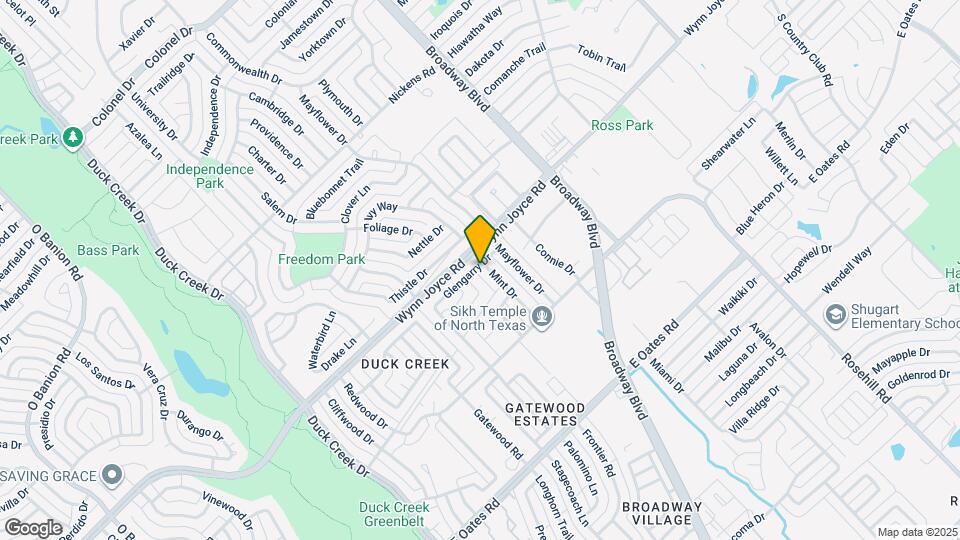 4401 Mint Dr Map and Location Details