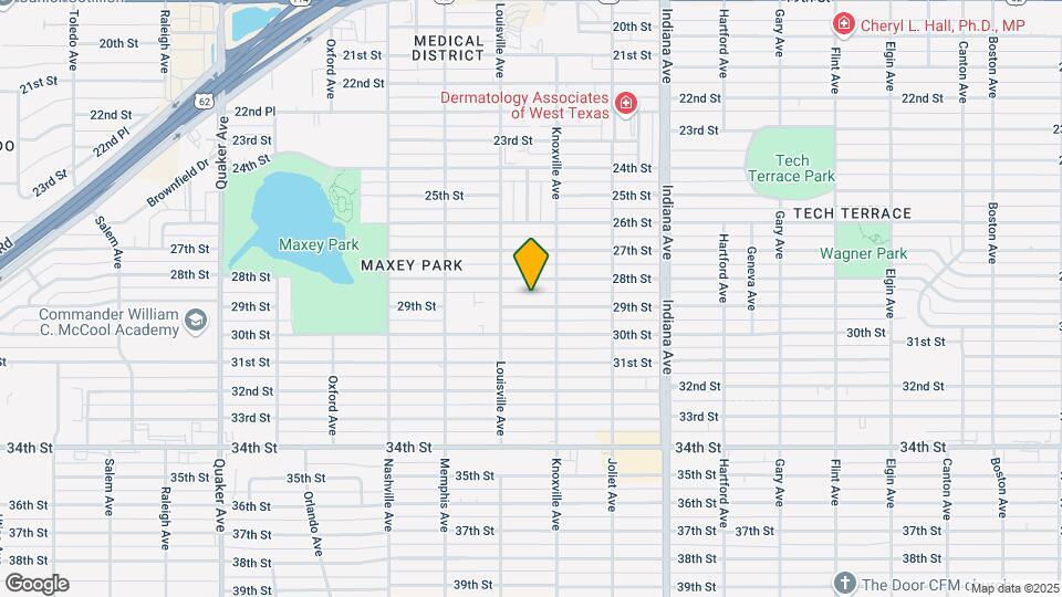 3610 29th St Map and Location Details