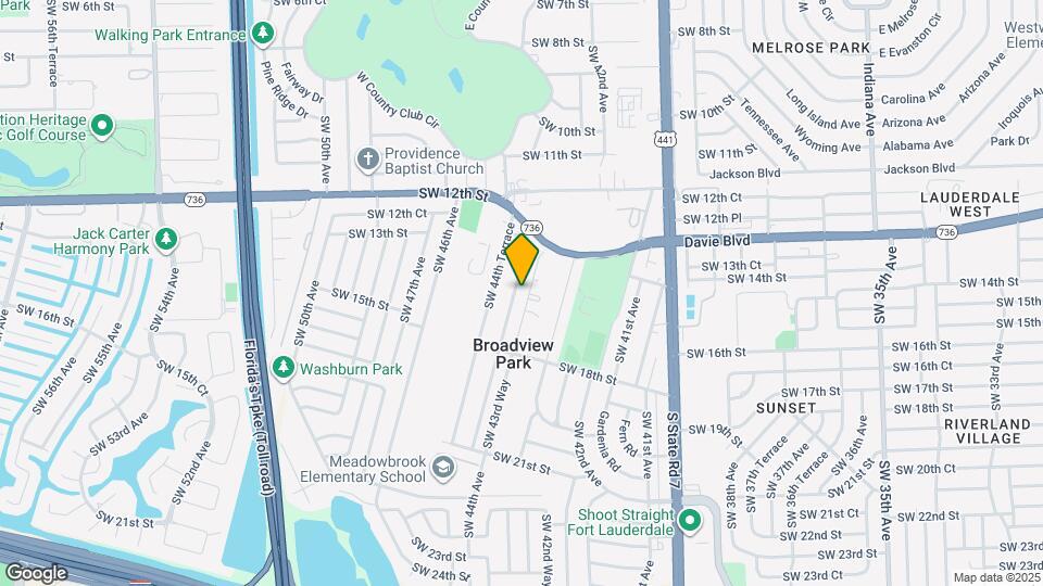 1472 SW 44th Ave Map and Location Details