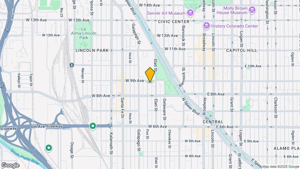856 Fox St Map and Location Details