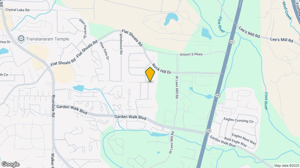 800 Rock Shoal Ct Map and Location Details