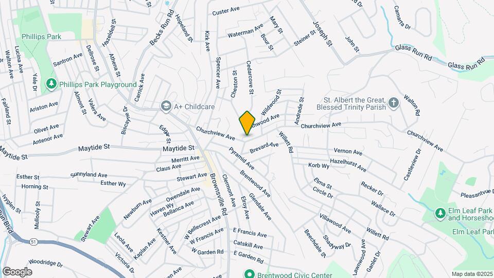 2769 Churchview Ave Mapa y Detalles de la Ubicación