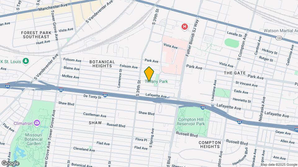 3831 McRee Ave Map and Location Details