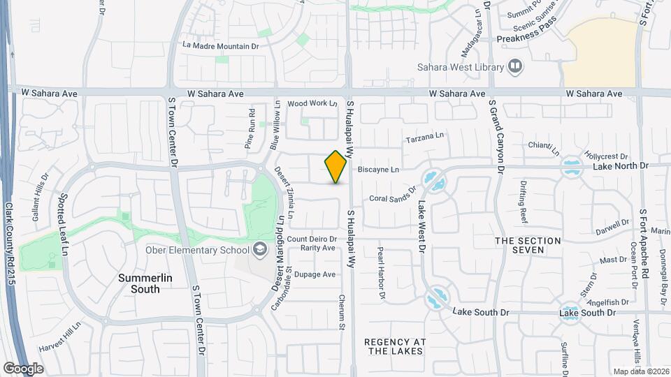 10191 Splendor Ridge Ave Map and Location Details