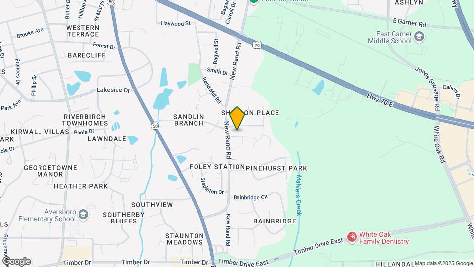117 Preakness Farm Dr Map and Location Details
