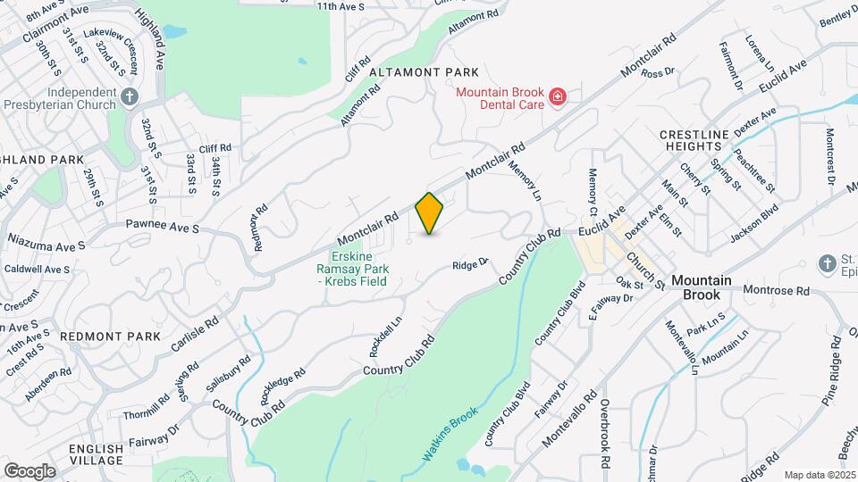 3801 Rockbrook Cir Map and Location Details