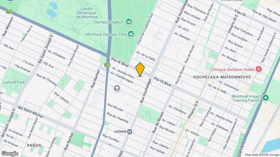 2581 Jeanne-D'arc Av Map and Location Details