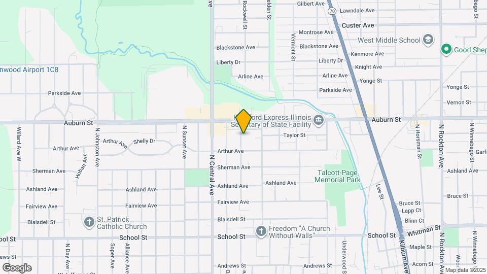 1025 Irving Ave Map and Location Details