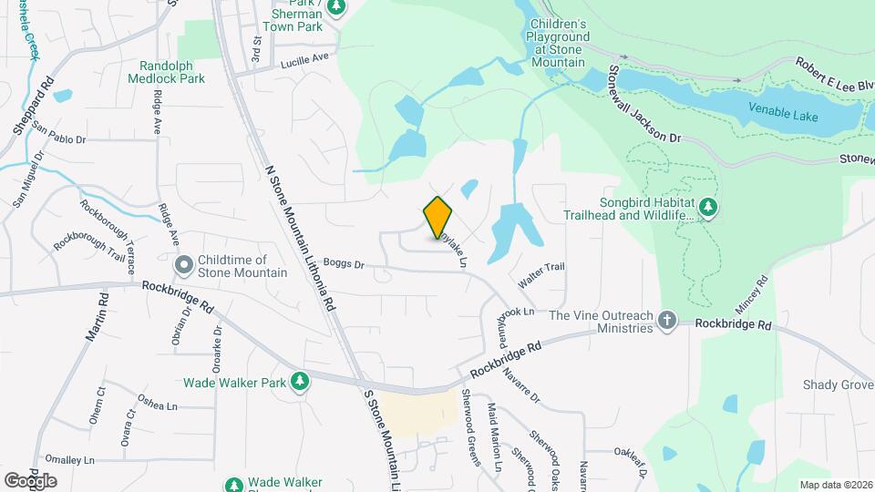 5612 Pennybrook Ct Map and Location Details