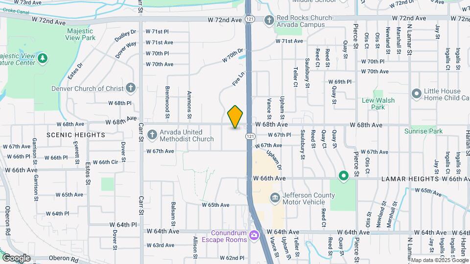 Crestview Apartments Map and Location Details
