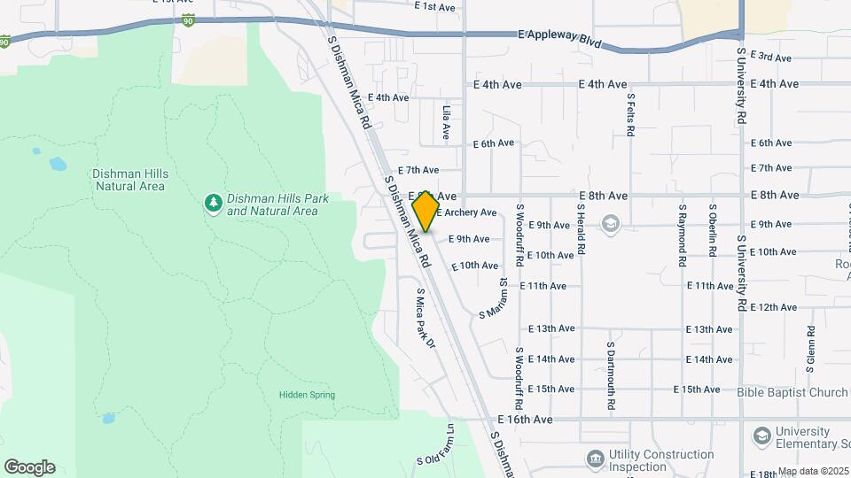 822 S Robinhood St-Unit -824 Map and Location Details