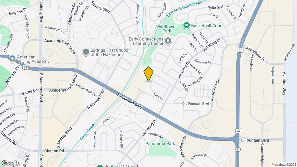 1380 Ride Ln Map and Location Details