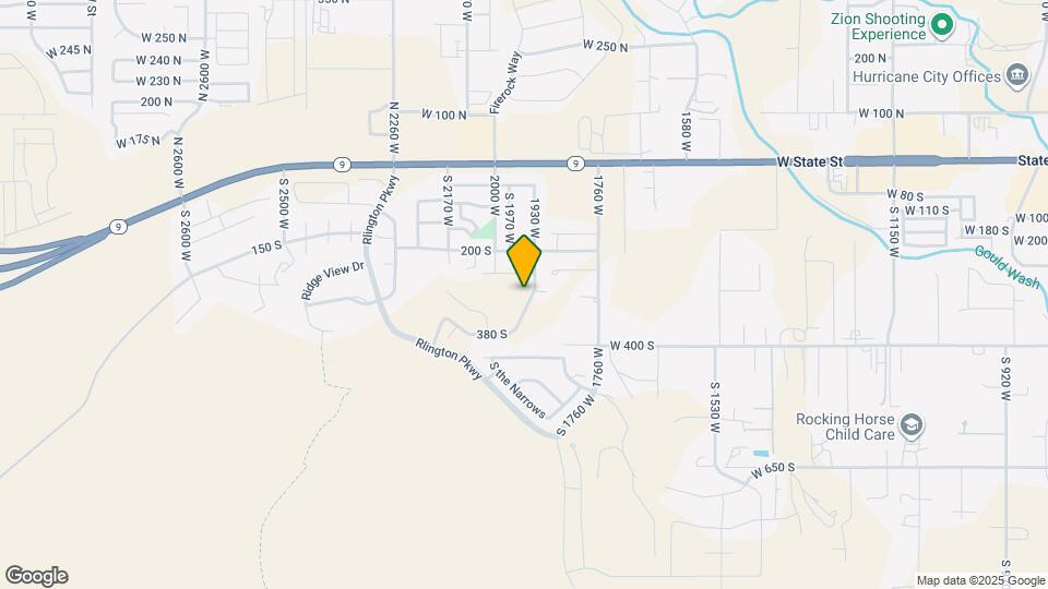 296 S 1930 W Map and Location Details