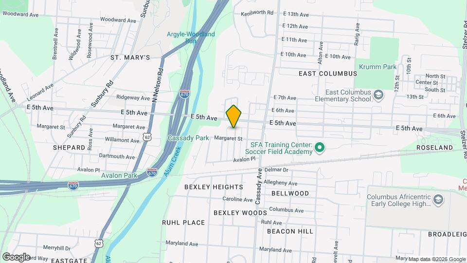 701 Northview Ave Map and Location Details