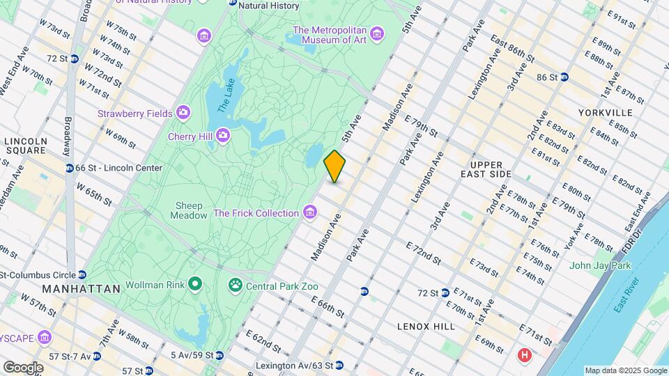 14 E 73rd St Map and Location Details