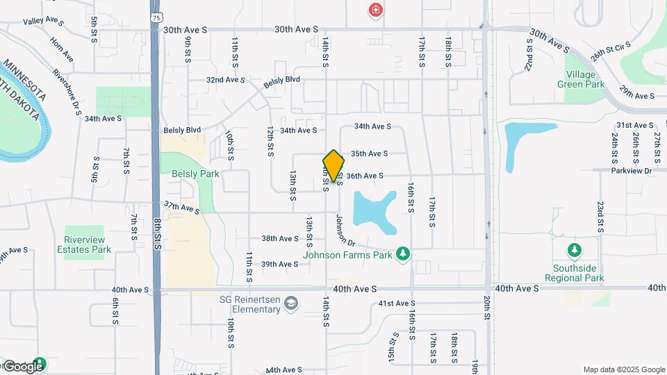 3619 15th St S Map and Location Details