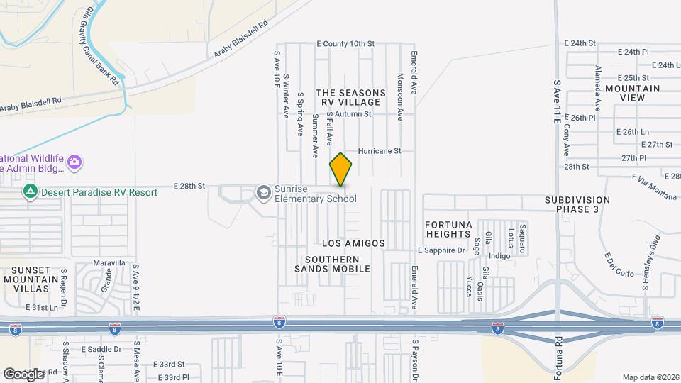 Tuscany Mobile Home Park Map and Location Details