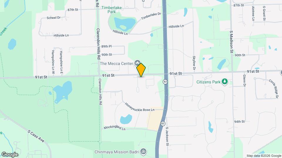 10S421 Echo Ln, Unit 2F Map and Location Details