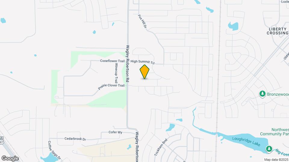 709 Blacktail Dr Map and Location Details