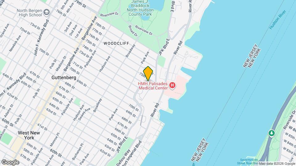 7417 JFK Blvd E Mapa y Detalles de la Ubicación