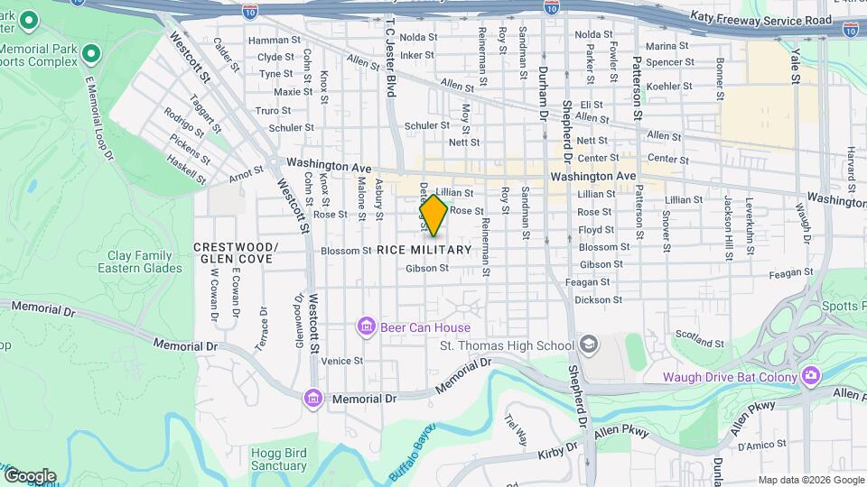 5320 Blossom St Map and Location Details