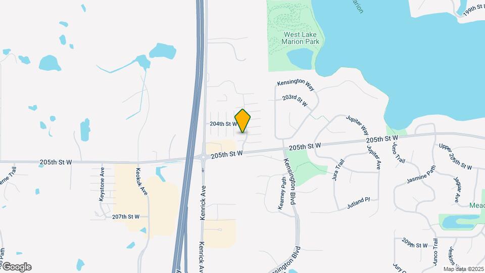 20435 Kensfield Trail Map and Location Details