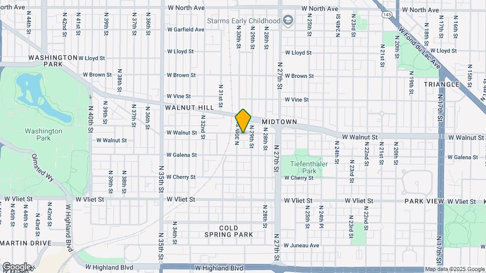 2921-2923-2923 W Walnut St Map and Location Details