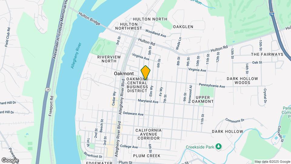 671 5th St Map and Location Details