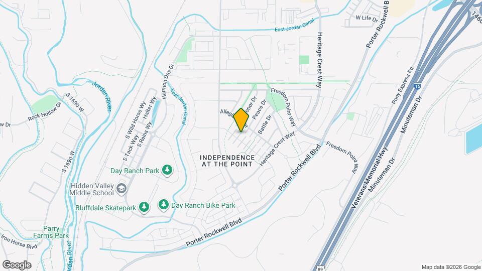 15187 S Saber Pl Map and Location Details